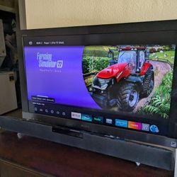 Sony TV 40 & Sound Bar
