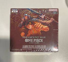 One Piece Card Game Paramount War OP-02 Box