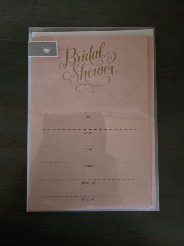Bridal Shower Invitations