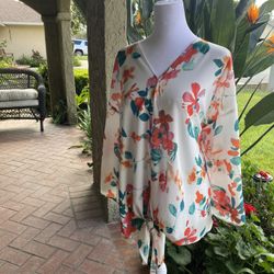 Women’s Tropical Summer Blouse 