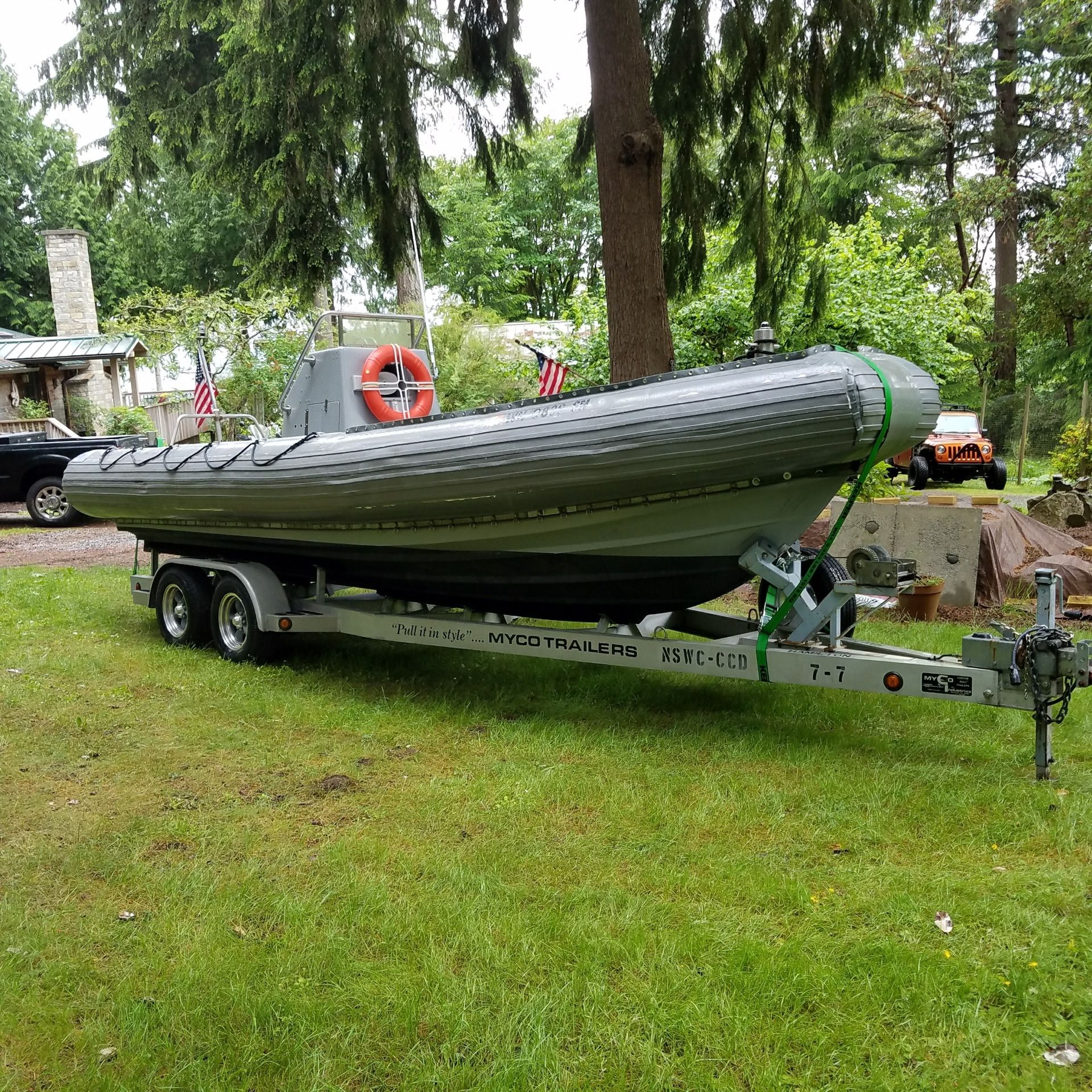 2002 Willard Ex Navy Seal Boat