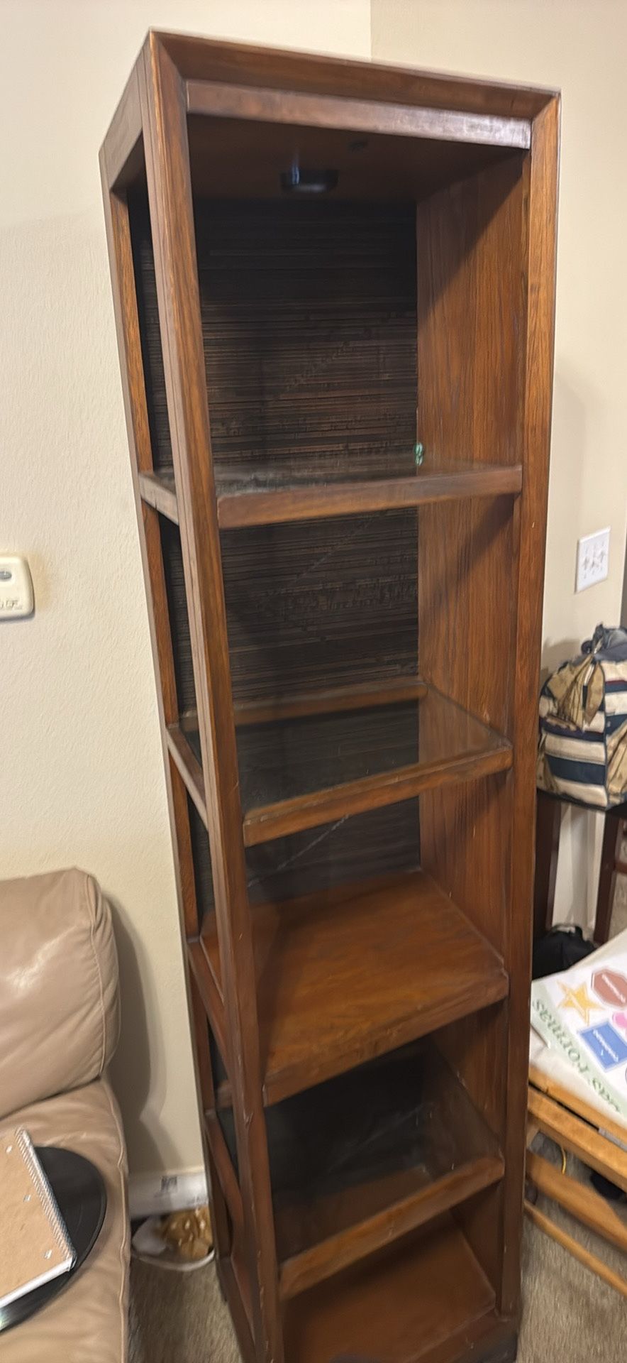 Vintage 5 Tier Shelving Bookcase