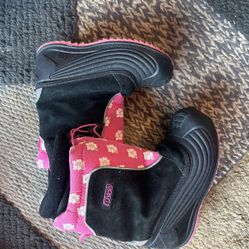 Size one snow boots