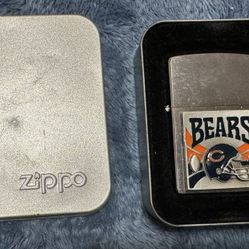 brand new collectible Chicago Bears Zippo lighter 