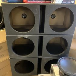 Q Bomb 12 Inch Car Stereo Dual Ported Subwoofer Box . High Quality Brand New $99 Each 