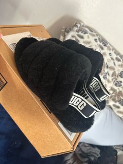 Ugg Sandals Black Womens Size 6
