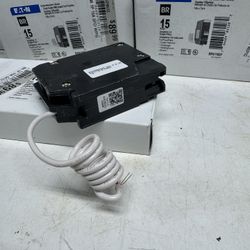 7 New Eaton 15A GFCI Circuit Breakers. $25 Each. Must Pick Up