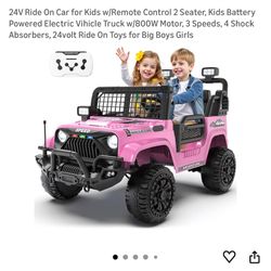 Remote Motorized Jeep