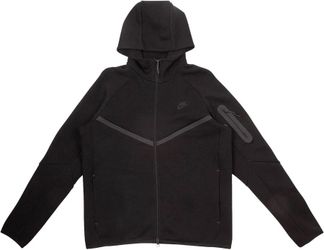 Nike Tech Fleece Full-Zip Hoodie Black