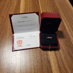 Cartier White GOLD Love RING 