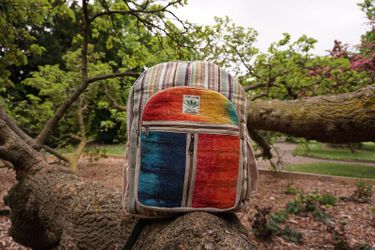 Colorful Nepali Hemp Bag: Sustainable Style Statement