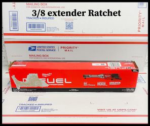 M12 FUEL 12V 3/8 in. Lithium-Ion Brushless Cordless Extended Reach Ratchet (Tool-Only)