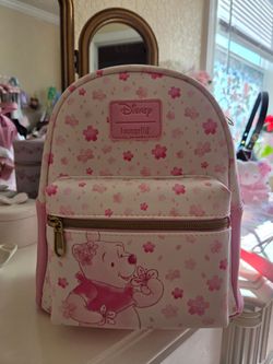 Loungefly Disney Winnie The Pooh Cherry Blossom Mini Backpack New