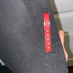 Prada Embossed Tee Used