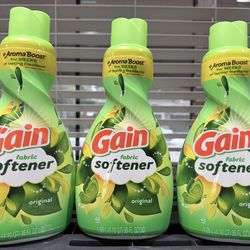 GAIN FABRIC SOFTENER ORIGINAL 35 FL OZ