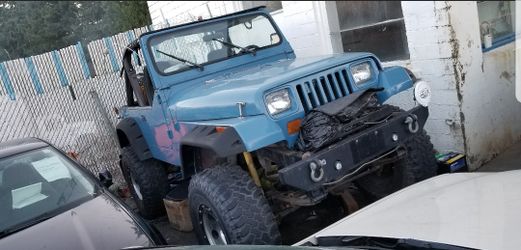 1987 YJ 5SP WHEELER RUNS AND DRIVES