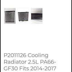 Mazda 2014 To 2017 Radiator
