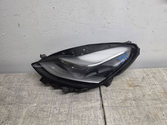 Left headlight tesla model 3 y 2020 2021 2022 2023 2024