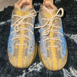 Yellow And Blue Yeezy 380's