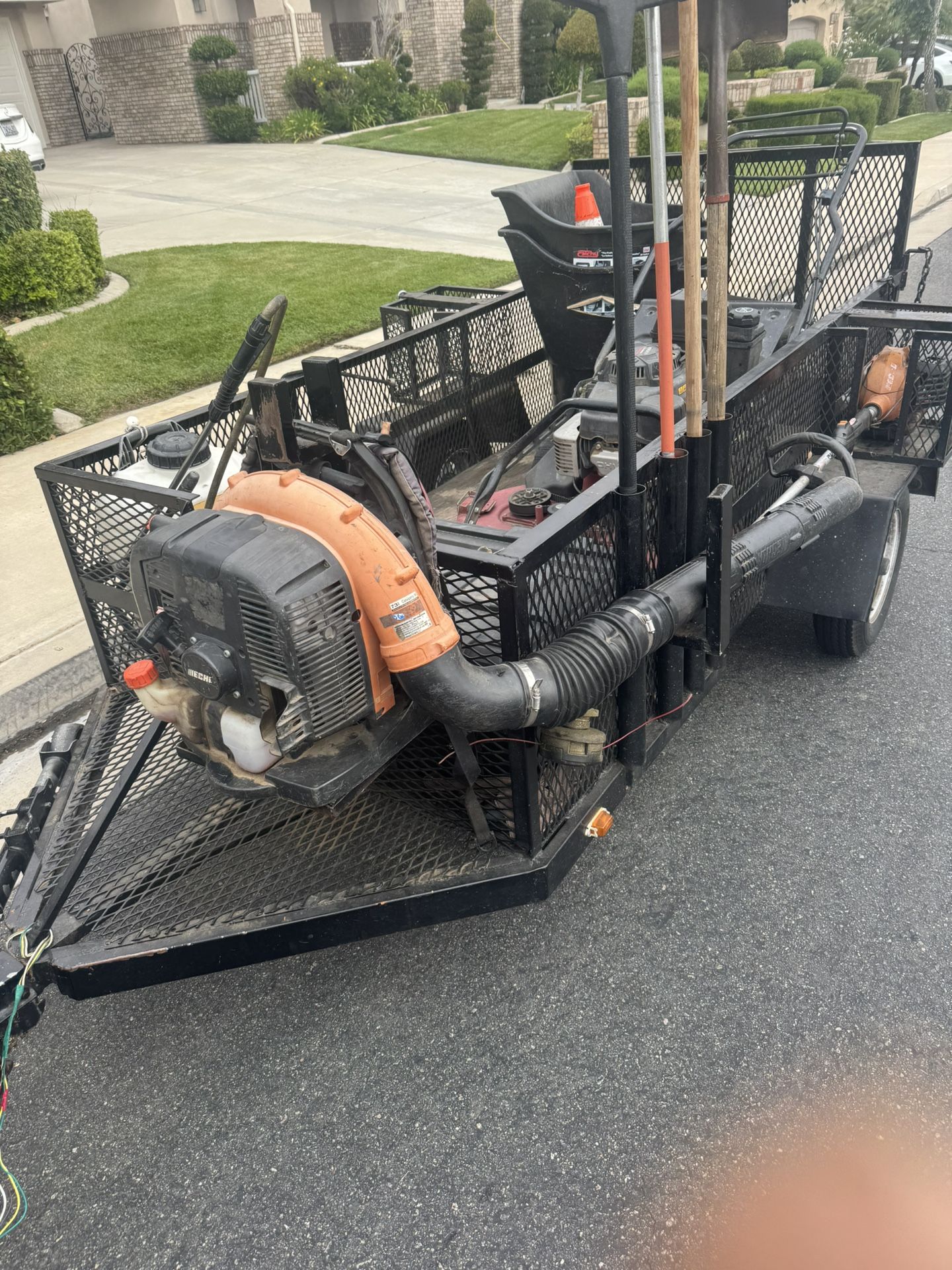 traila para jardineria