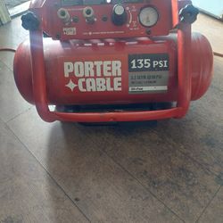I'm selling a Porter Cable compressor that works well.