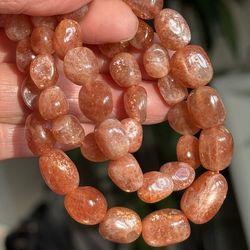 Natural Sunstone 🌞 Necklace 20 in 