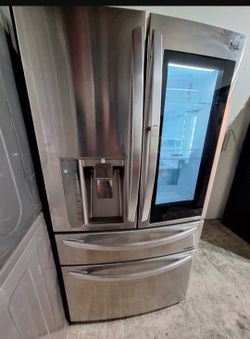 Lg Instaview Refrigerator Four Door 
