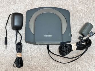 RadioShack Amplified AM/FM Indoor Antenna 15-1859 High Gain Signal Booster
