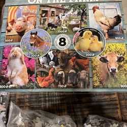 1 Box - Multiple puzzles