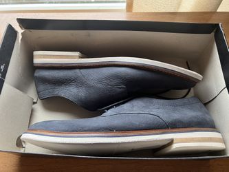 Men’s Navy Blue Shoes New Size 12