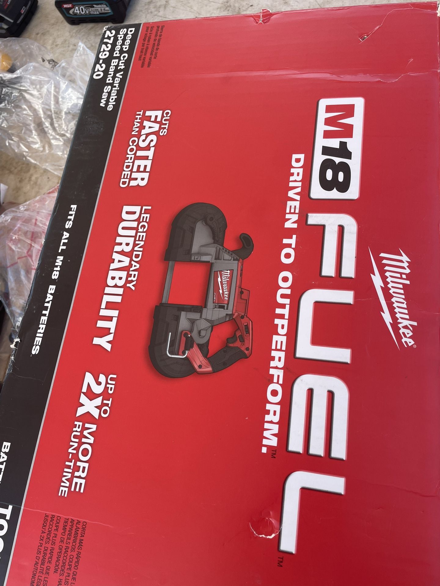 Milwaukee Band Saw New