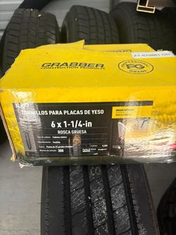 Selling a large quantity of collated roofing nails.