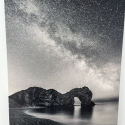 Ocean And Star Picture On Stretched Canvas