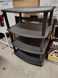 Four tier shelf - very sturdy