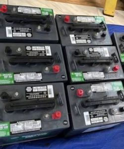 6 pack of NAPA 8144 6-volt, deep-cycle golf cart batteries