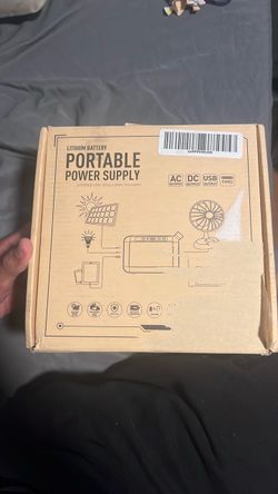 Lithium portable power supply