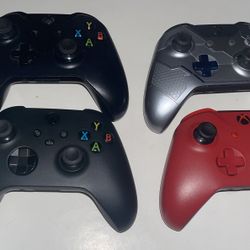 Xbox one and series X/S controllers lot for repair