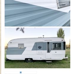 Vintage Travel Trailer 