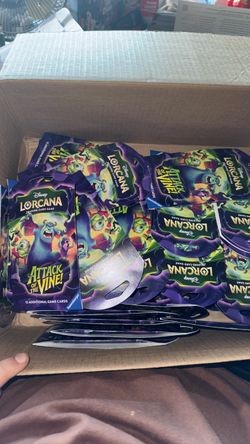 Disney Lorcana Attack Of The Vine Sleeved Booster (50 Packs)