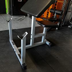 Preacher Bench Great Condition “BodySolid”