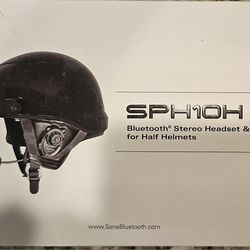 Sena SPH10H Bluetooth Stereo Headset & Intercom  for Half Helmets