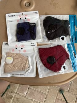 Kid and adult masks