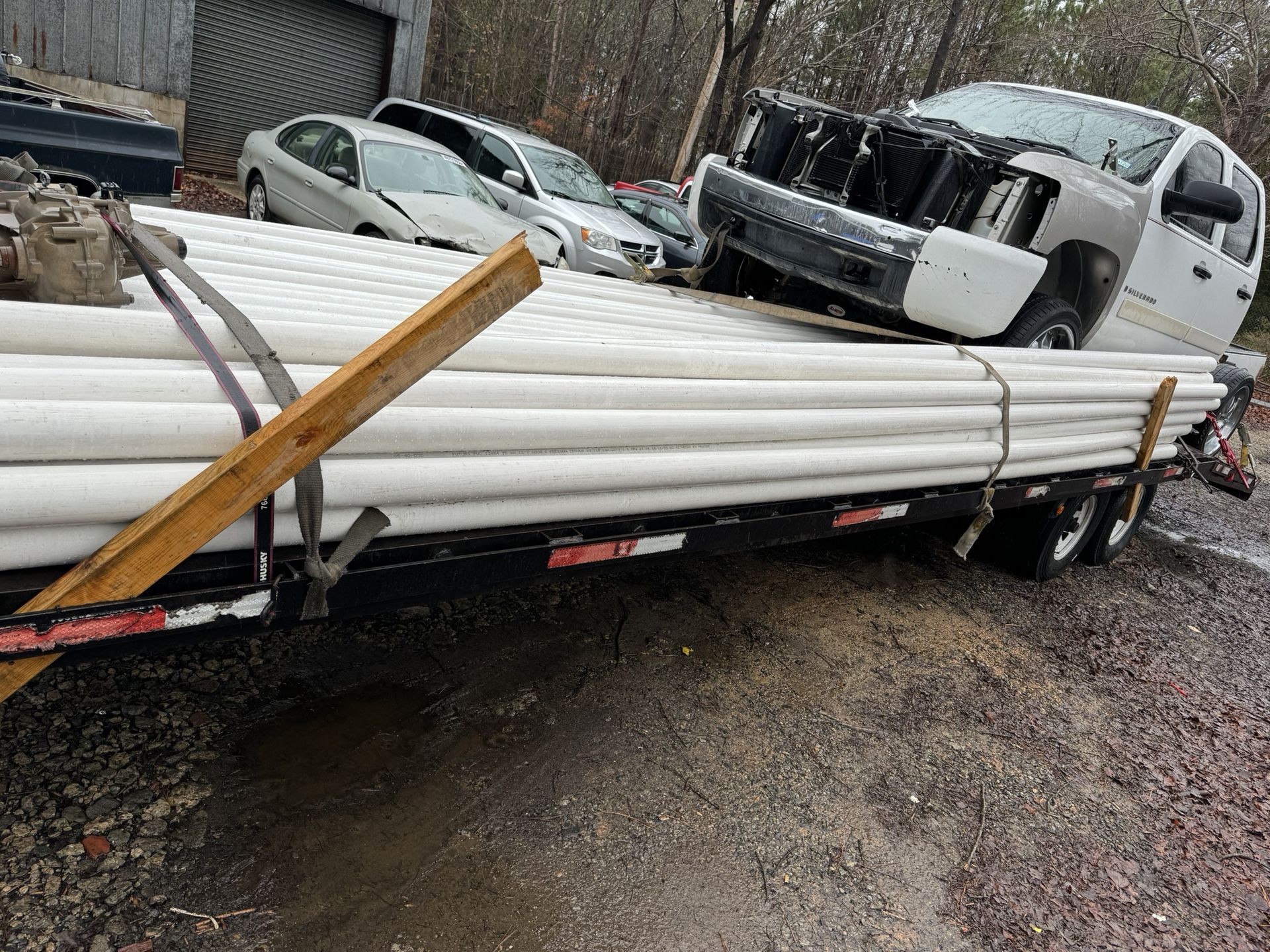 3” And 2” X 20 Ft New High Pressure Pipe $ 45 and 22 Dlls