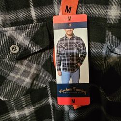 New Mens Fleece Shirt-jacket