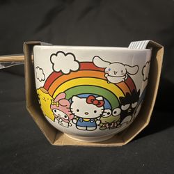 Sanrio Hello Kitty & Friends Ramen Bowl 