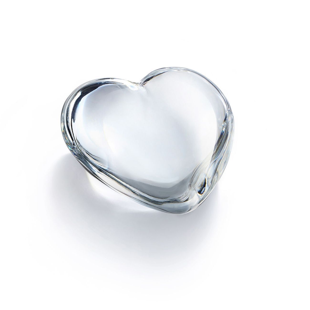 Baccarat Crystal Puffed Heart