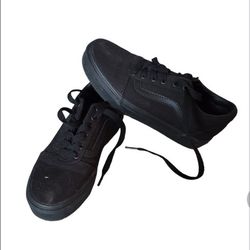 Vans Sneakers Black Youth Size 2