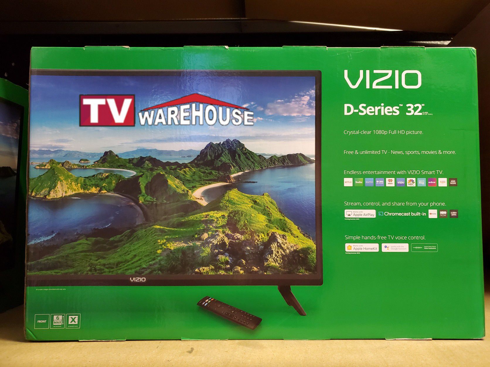32" Vizio D-Series Smart 1080p 2019