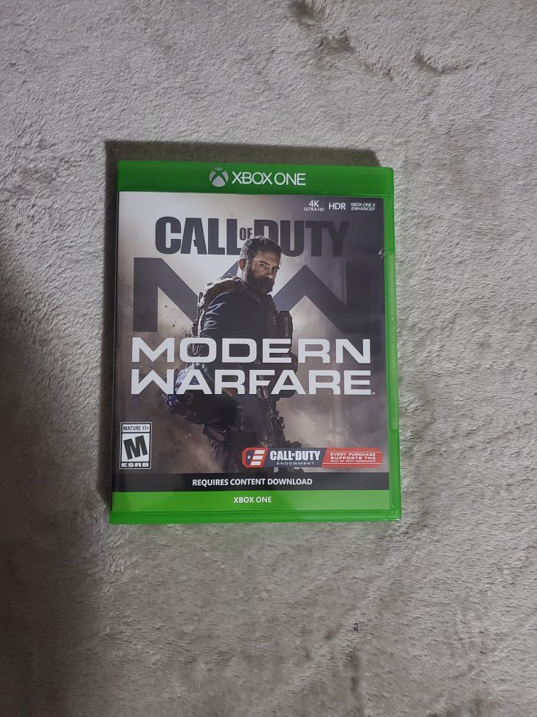 Call of Duty Modern Warfare (like new)