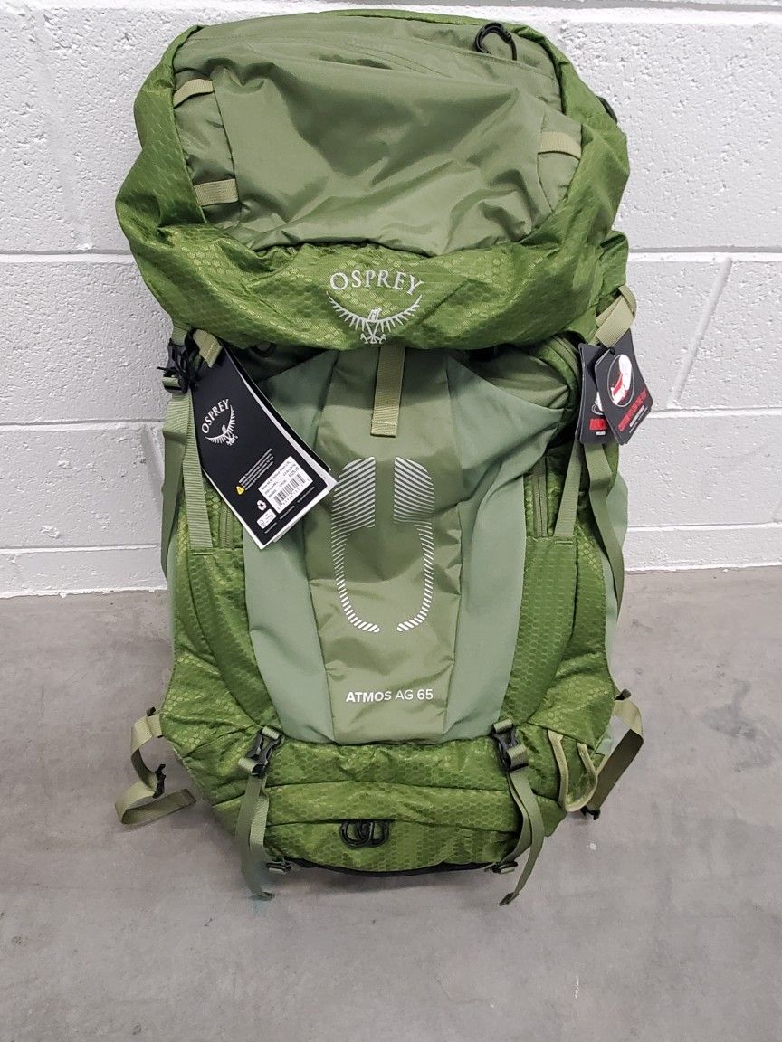 BRAND NEW 360 OSPREY ATMOS AG 65 BACKPACKING PACK BAG BACKPACK HIKING
